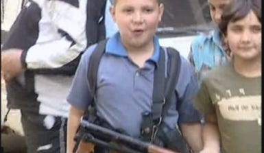Child fighter lebanon tripoli